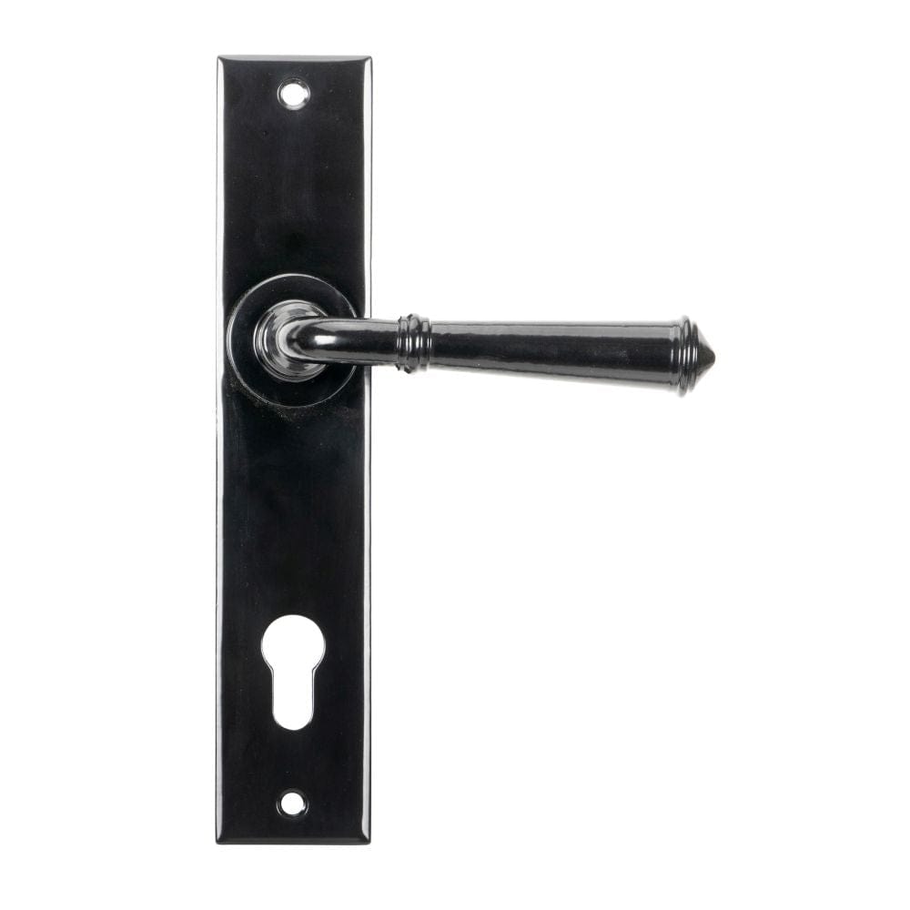 From The Anvil Door Furniture Black / Multi Point Lock Set / 92mm c/c From The Anvil - Black Regency Lever Espag. Lock Set