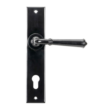 From The Anvil Door Furniture Black / Multi Point Lock Set / 92mm c/c From The Anvil - Black Regency Lever Espag. Lock Set
