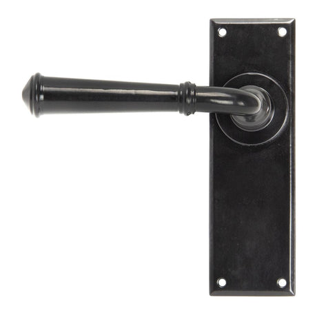 From The Anvil Door Furniture Black / Latch Handles From The Anvil - Black Regency Lever Latch Set