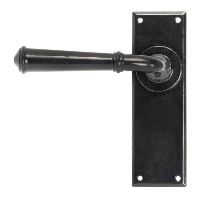 From The Anvil Door Furniture Black / Latch Handles From The Anvil - Black Regency Lever Latch Set