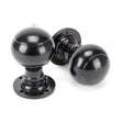 From The Anvil Door Furniture Black / Mortice/Rim Knobs From The Anvil - Black Regency Mortice/Rim Knob Set