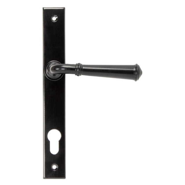 From The Anvil Door Furniture Black / Multi Point Lock Set / 92mm c/c From The Anvil - Black Regency Slimline Lever Espag. Lock Set