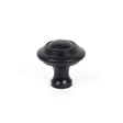 From The Anvil Cabinet Hardware Black / Cabinet Knobs / Large From The Anvil - Black Ringed Cabinet Knob - Large