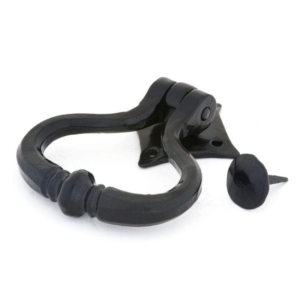 From The Anvil Door Furniture Black From The Anvil - Black Shakespeare Door Knocker
