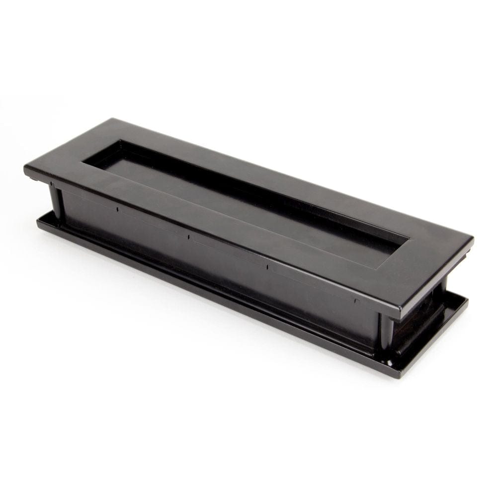 From The Anvil Door Furniture Black / Sleeved Letterbox / 315 x 92mm From The Anvil - Black Traditional Letterbox