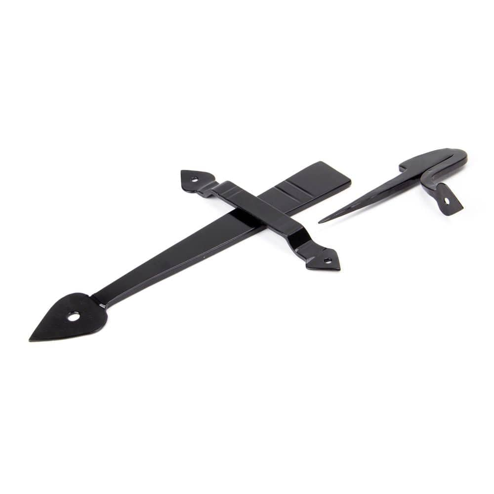 From The Anvil Door Furniture Black / Thumb Latch From The Anvil - Black Tuscan Thumblatch