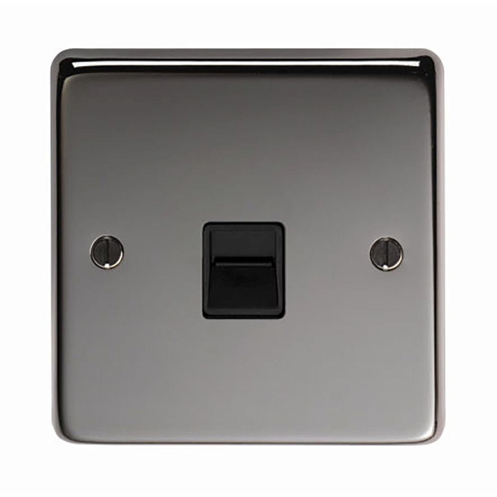 From The Anvil Electrical Black Nickel / Telephone Slave From The Anvil - BN Telephone Slave Socket