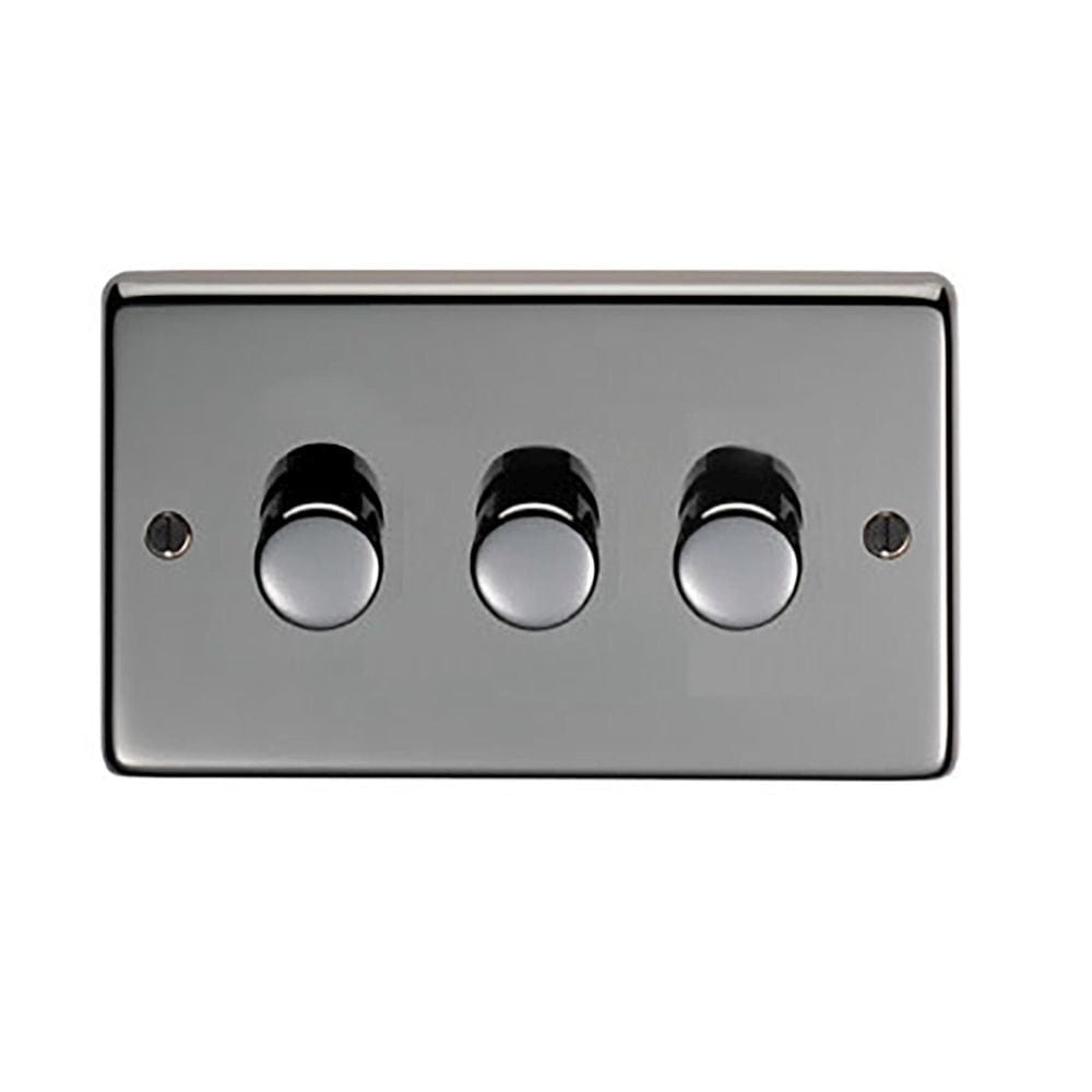 From The Anvil Electrical Black Nickel / Triple LED Dimmer Switch From The Anvil - BN Triple LED Dimmer Switch