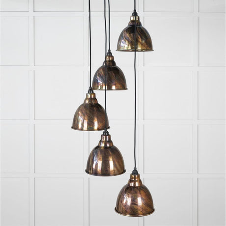 From The Anvil Electrical Burnished / Cluster Pendants From The Anvil - Burnished Brindley Cluster Pendant
