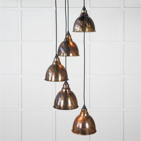 From The Anvil Electrical Burnished / Cluster Pendants From The Anvil - Burnished Brindley Cluster Pendant