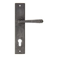 From The Anvil Door Furniture External Beeswax / Multi Point Lock Set / 92mm c/c From The Anvil - External Beeswax Avon Lever Espag. Lock Set