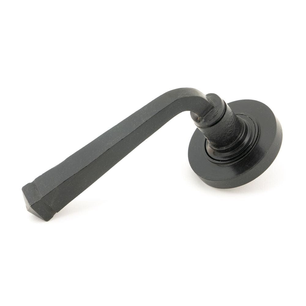 From The Anvil Door Furniture External Beeswax / Round Rose From The Anvil - External Beeswax Avon Round Lever on Rose Set (Plain) - Unsprung
