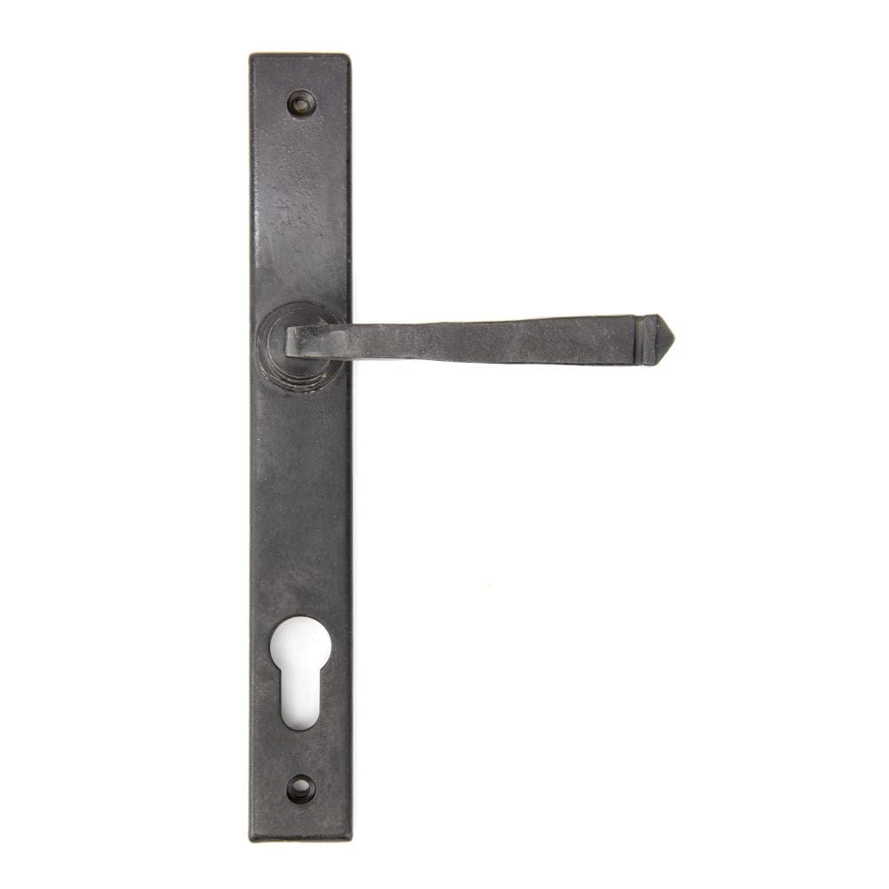 From The Anvil Door Furniture External Beeswax / Multi Point Lock Set / 92mm c/c From The Anvil - External Beeswax Avon Slimline Lever Espag. Lock Set