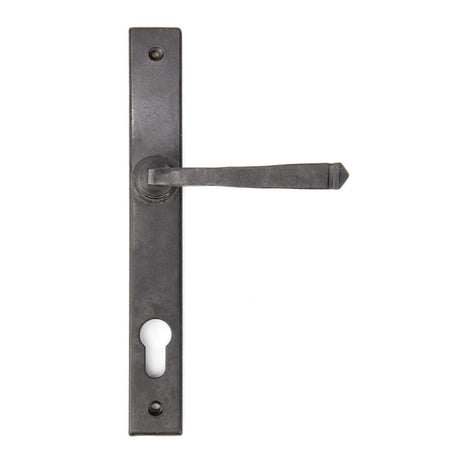 From The Anvil Door Furniture External Beeswax / Multi Point Lock Set / 92mm c/c From The Anvil - External Beeswax Avon Slimline Lever Espag. Lock Set