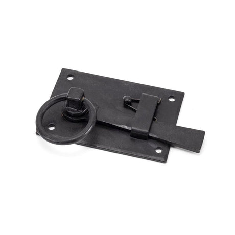 From The Anvil Door Furniture External Beeswax / Ring Latch From The Anvil - External Beeswax Cottage Latch - LH