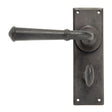 From The Anvil Door Furniture External Beeswax / Bathroom Lock Handles From The Anvil - External Beeswax Regency Lever Bathroom Set