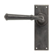 From The Anvil Door Furniture External Beeswax / Latch Handles From The Anvil - External Beeswax Regency Lever Latch Set