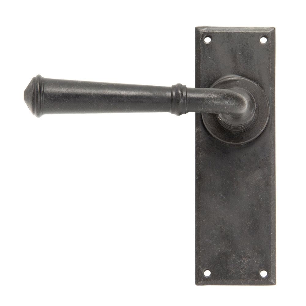 From The Anvil Door Furniture External Beeswax / Latch Handles From The Anvil - External Beeswax Regency Lever Latch Set
