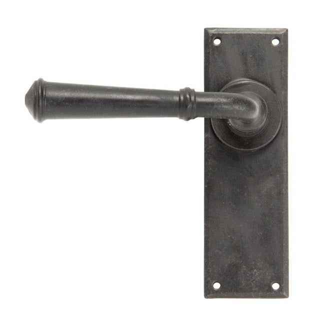 From The Anvil Door Furniture External Beeswax / Latch Handles From The Anvil - External Beeswax Regency Lever Latch Set