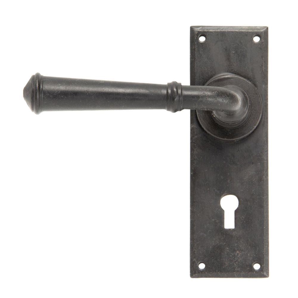 From The Anvil Door Furniture External Beeswax / Std. Lock Handles From The Anvil - External Beeswax Regency Lever Lock Set