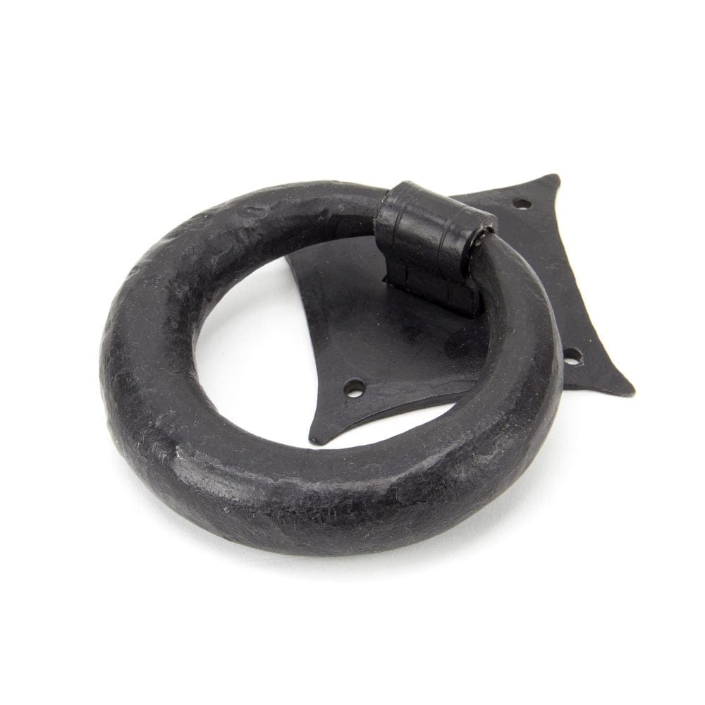 From The Anvil Door Furniture External Beeswax / Ring Door Knocker From The Anvil - External Beeswax Ring Door Knocker