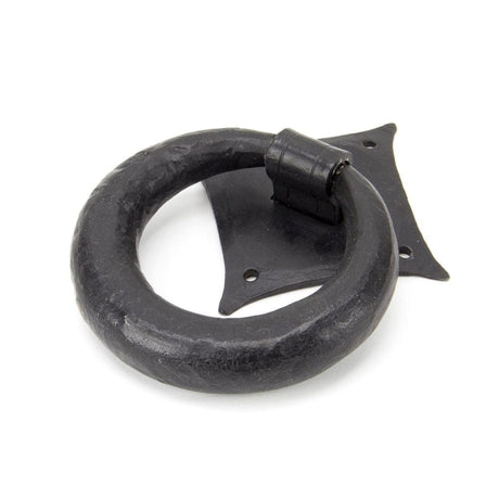 From The Anvil Door Furniture External Beeswax / Ring Door Knocker From The Anvil - External Beeswax Ring Door Knocker