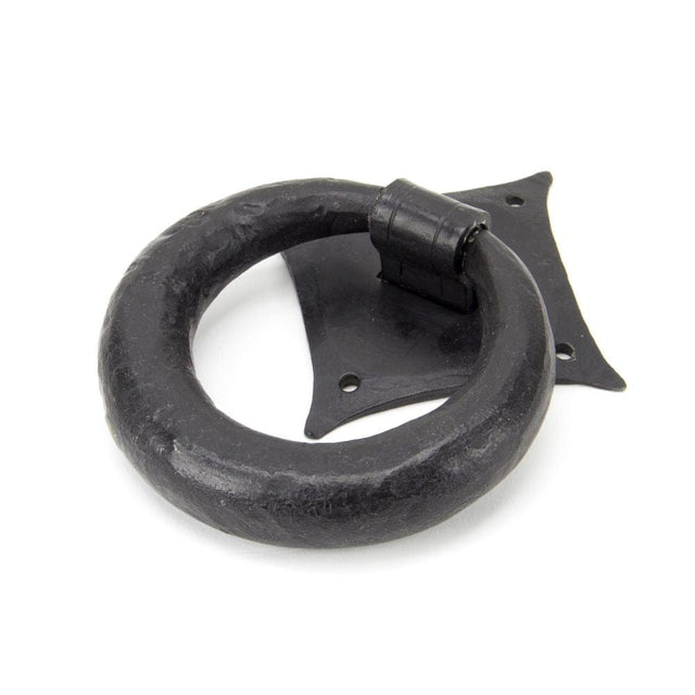 From The Anvil Door Furniture External Beeswax / Ring Door Knocker From The Anvil - External Beeswax Ring Door Knocker