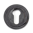 From The Anvil Door Furniture External Beeswax / Euro Profile Escutcheons From The Anvil - External Beeswax Round Euro Escutcheon (Art Deco)