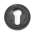 From The Anvil Door Furniture External Beeswax / Euro Profile Escutcheons From The Anvil - External Beeswax Round Euro Escutcheon (Beehive)