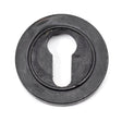 From The Anvil Door Furniture External Beeswax / Euro Profile Escutcheons From The Anvil - External Beeswax Round Euro Escutcheon (Plain)