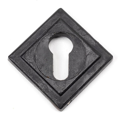 From The Anvil Door Furniture External Beeswax / Euro Profile Escutcheons From The Anvil - External Beeswax Round Euro Escutcheon (Square)