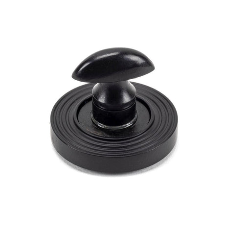 From The Anvil Door Furniture External Beeswax / No From The Anvil - External Beeswax Round Thumbturn Set (Beehive)