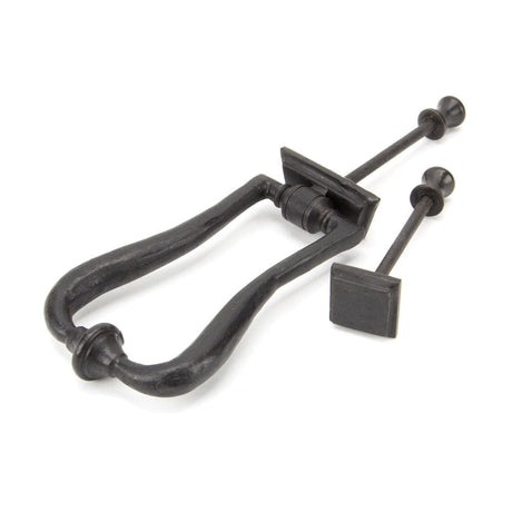 From The Anvil Door Furniture External Beeswax / Art Deco Door Knocker From The Anvil - External Beeswax Slimline Art Deco Door Knocker