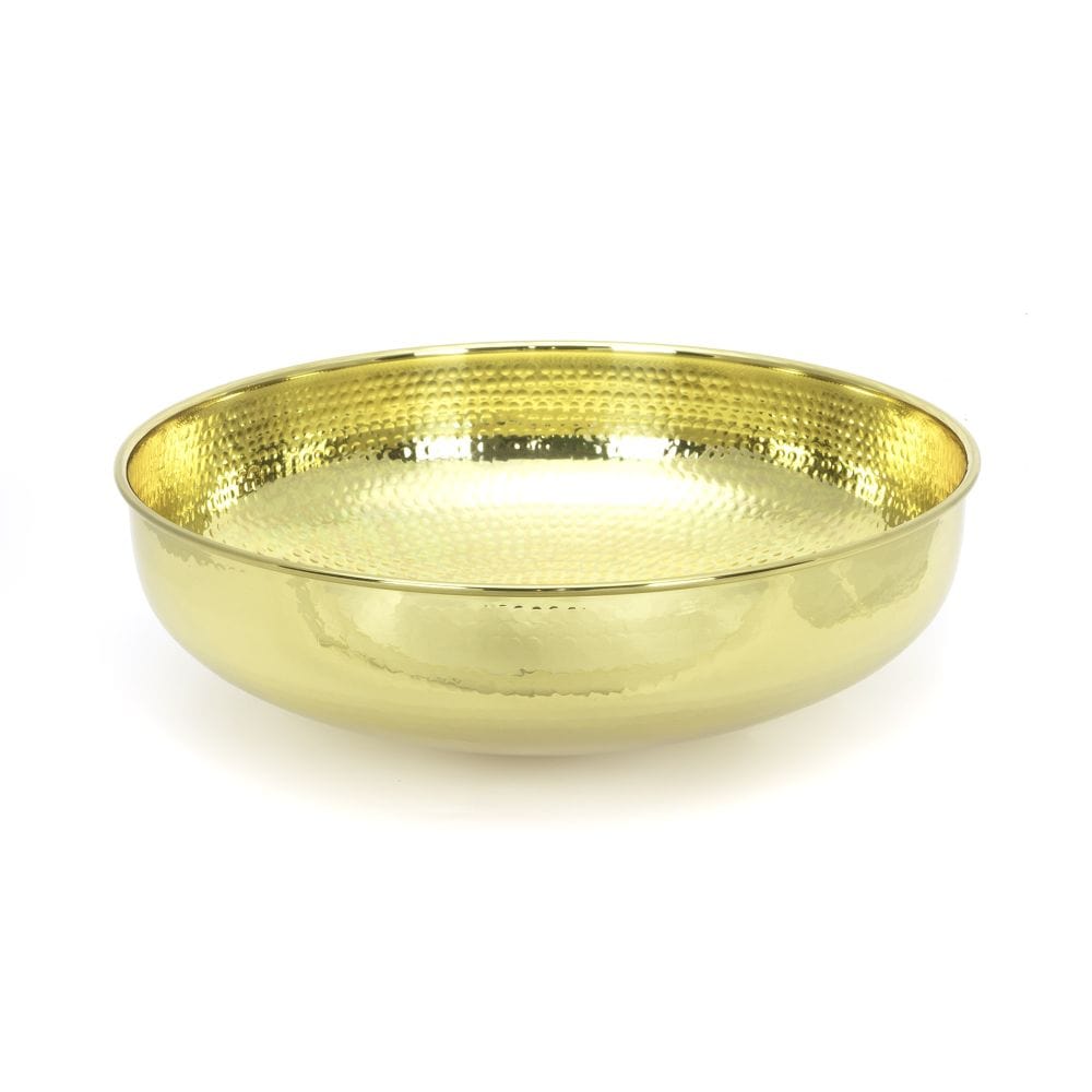 From The Anvil Home & Garden Hammered Brass / Sinks / Round Sink From The Anvil - Hammered Brass Round Sink