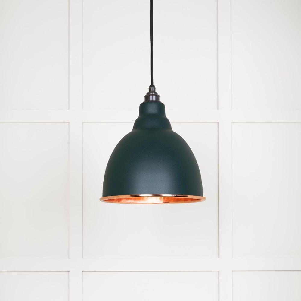 From The Anvil Electrical Hammered Copper / Ceiling Pendants From The Anvil - Hammered Copper Brindley Pendant in Dingle