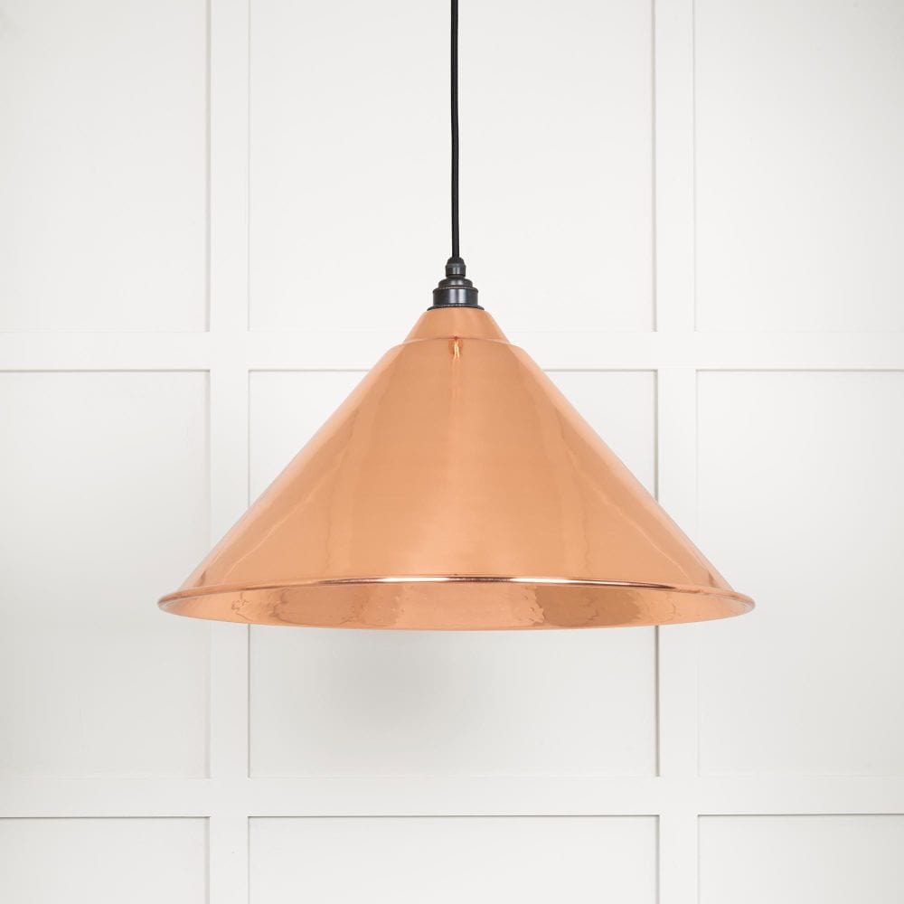 From The Anvil Electrical Hammered Copper / Ceiling Pendants From The Anvil - Hammered Copper Hockley Pendant