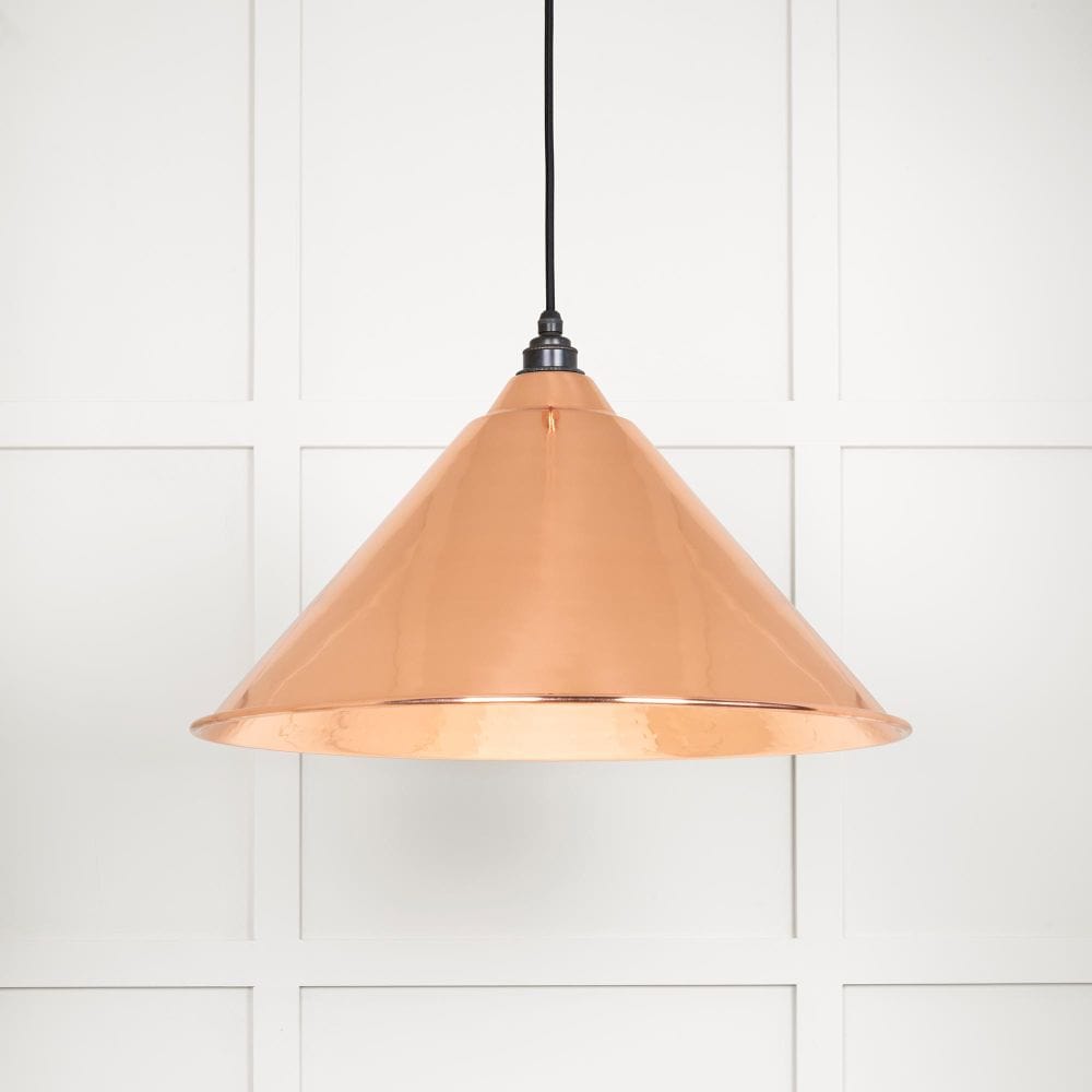 From The Anvil Electrical Hammered Copper / Ceiling Pendants From The Anvil - Hammered Copper Hockley Pendant