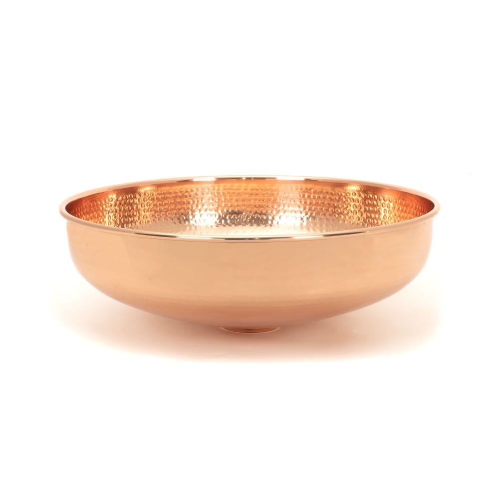 From The Anvil Home & Garden Hammered Copper / Sinks / Round Sink From The Anvil - Hammered Copper Round Sink