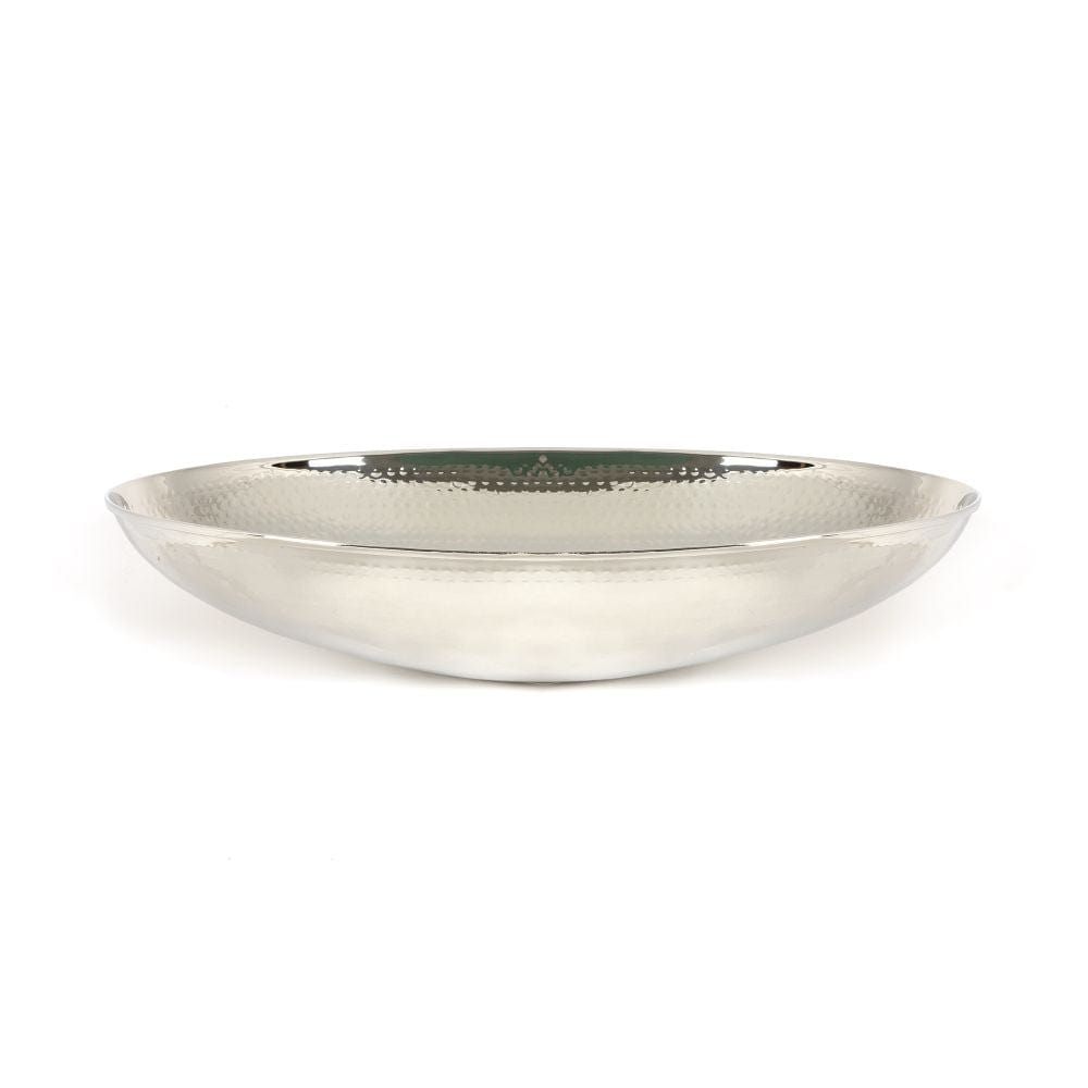 From The Anvil Home & Garden Hammered Nickel / Sinks / Oval Sink From The Anvil - Hammered Nickel Oval Sink