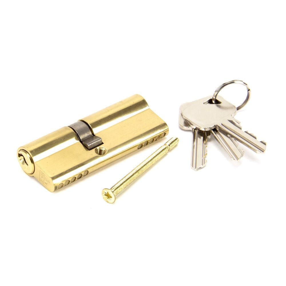From The Anvil Locks & Latches Lacquered Brass / Euro Double Cylinders / 35 x 45mm From The Anvil - Lacquered Brass 35/45 5pin Euro Cylinder KA