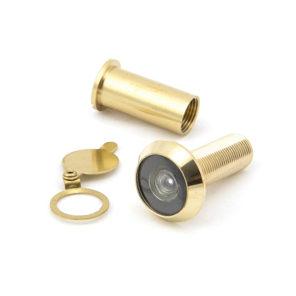 From The Anvil Door Furniture Lacquered Brass / Door Viewers From The Anvil - Lacquered Brass Door Viewer 180° (34-56mm Door)