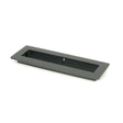 From The Anvil Door Furniture Matt Black / Flush Handle / Rectangular From The Anvil - Matt Black 175mm Plain Rectangular Pull