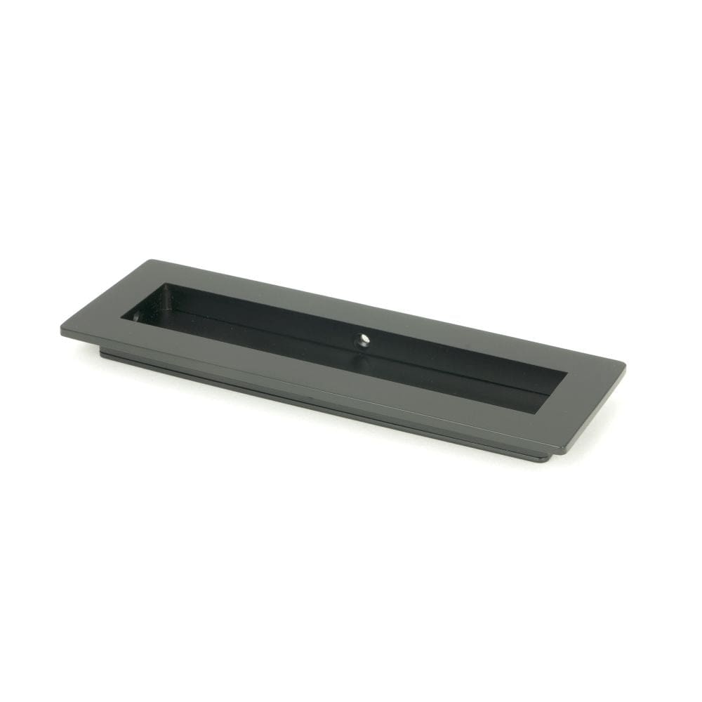 From The Anvil Door Furniture Matt Black / Flush Handle / Rectangular From The Anvil - Matt Black 175mm Plain Rectangular Pull
