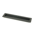 From The Anvil Door Furniture Matt Black / Flush Handle / Rectangular From The Anvil - Matt Black 250mm Art Deco Rectangular Pull