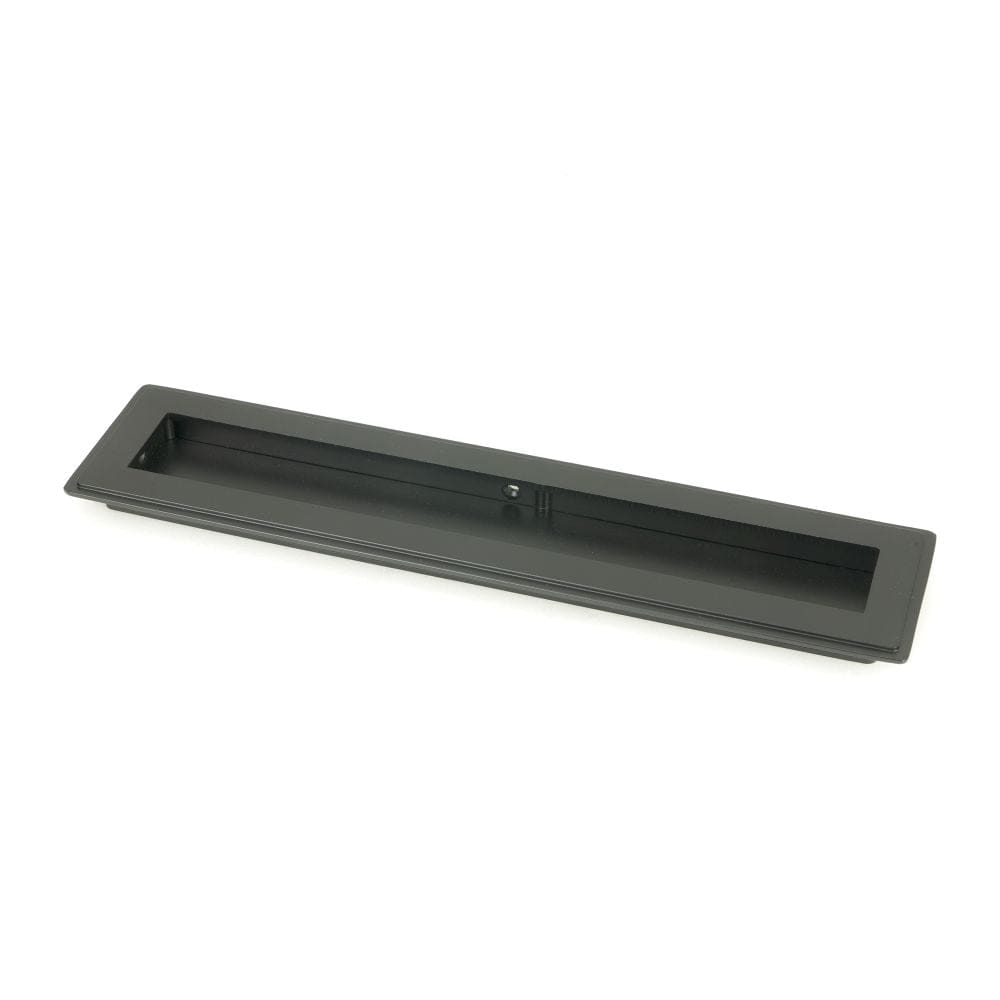From The Anvil Door Furniture Matt Black / Flush Handle / Rectangular From The Anvil - Matt Black 250mm Art Deco Rectangular Pull