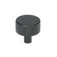 From The Anvil Cabinet Hardware Matt Black / Cabinet Knobs / 32mm Dia. From The Anvil - Matt Black Brompton Cabinet Knob - 32mm (No rose)