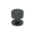 From The Anvil Cabinet Hardware Matt Black / Cabinet Knobs / 32mm Dia. From The Anvil - Matt Black Brompton Cabinet Knob - 32mm (Plain)