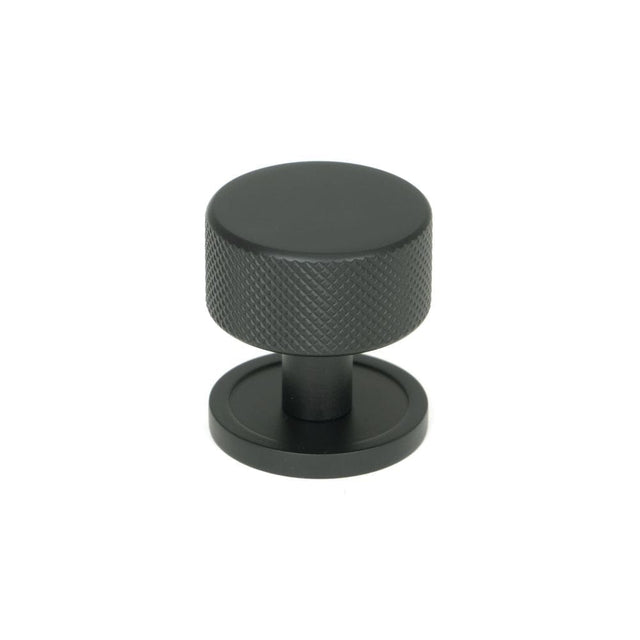 From The Anvil Cabinet Hardware Matt Black / Cabinet Knobs / 32mm Dia. From The Anvil - Matt Black Brompton Cabinet Knob - 32mm (Plain)