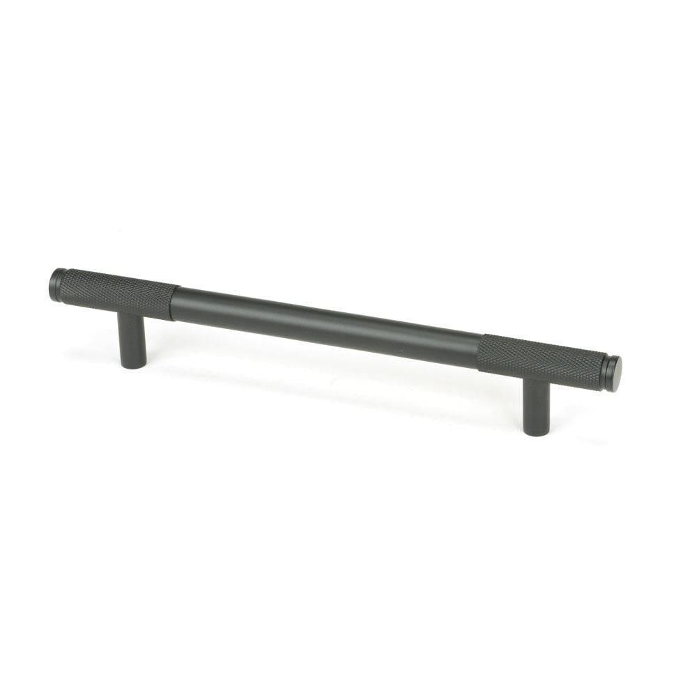 From The Anvil Cabinet Hardware Matt Black / Cabinet Pull Handles / Medium From The Anvil - Matt Black Half Brompton Pull Handle - Medium