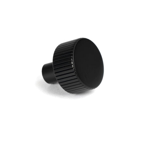 From The Anvil Cabinet Hardware Matt Black / Cabinet Knobs / 25mm Dia. From The Anvil - Matt Black Judd Cabinet Knob - 25mm (No rose)